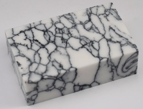 White Turquoise Tru-Stone Block - 0.72